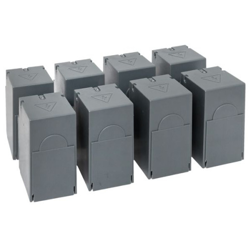 Комплект клеммных крышек (короткие) 8 шт. для рубильников TwinBlock 315-400А EKF Комплект клеммных крышек (короткие) 8 шт. для рубильников TwinBlock 315-400А EKF