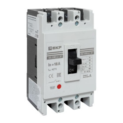 ВА-99М 63/16А 3P 10In 25кА с термомагнитным расцепителем EKF