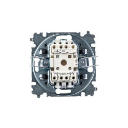Переключатель 1-кл. СП Levit IP20 бел./ледяной ABB 2CHH590645A6001