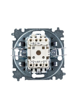 Переключатель 1-кл. СП Levit IP20 бел./ледяной ABB 2CHH590645A6001