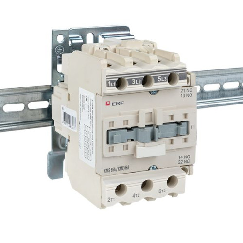 Контактор КМЭ-3 65А 1NO+1NC 400В AC EKF Контактор КМЭ-3 65А 1NO+1NC 400В AC EKF