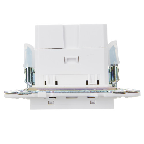 SKANDY Розетка USB A+A 3,1А SK-R15W арктический белый IEK SKANDY Розетка USB A+A 3,1А SK-R15W арктический белый IEK