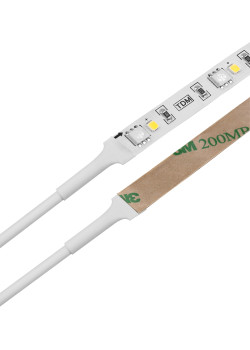 Лента светодиодная SMD5050+SMD2835 60LED/м-IP20-12 В-8 Вт/м-RGB+3000 К (5 м) TDM