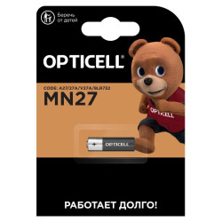 Элемент питания алкалиновый A27/MN27/8LR732 (блист.1шт) Specialty Opticell 5070002