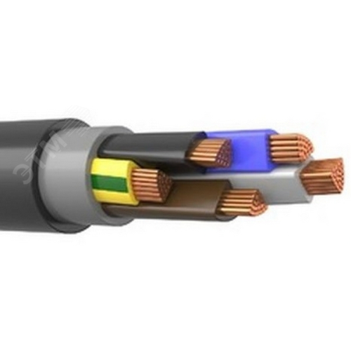 Кабель силовой ППГнг(А)-HF 5х50,0 мс (N,PE) - 0,66 ТРТС