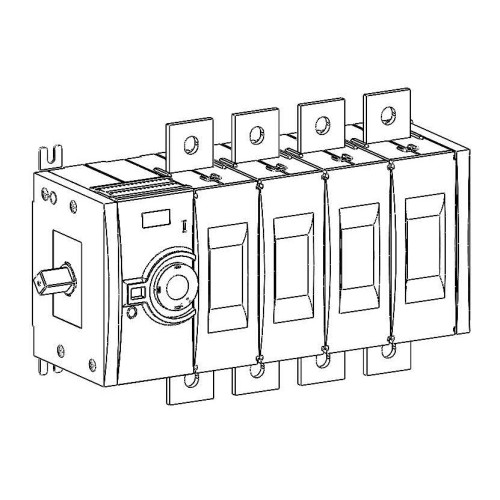 ВЫКЛ.-РАЗЪЕДИНИТЕЛЬ SYSTEMEPACT SD630 4P 400A РУКОЯТКА СЛЕВА СБОКУ_РУКОЯТКА ЗАКАЗЫВАЕТСЯ ОТДЕЛЬНО