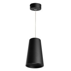 Светильник потолочный Feron ML1858 Barrel BELL levitation на подвесе1,7 м ,MR16 35W 230V, черный