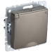 BRITE Розетка 1-местная с заземлением с защитными шторками и крышкой 16А IP20 РСбш10-3-БрШ шампань IEK BRITE Розетка 1-местная с заземлением с защитными шторками и крышкой 16А IP20 РСбш10-3-БрШ шампань IEK