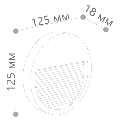 Светодиодный светильник Feron DH203 накладной 5W 4000K, IP65, черный Светодиодный светильник Feron DH203 накладной 5W 4000K, IP65, черный