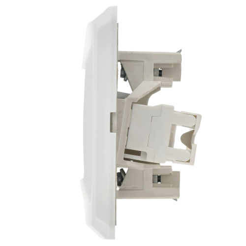 VEGA Розетка 2-местная RJ11/RJ45 РК/Т12-ВБ белый GENERICA