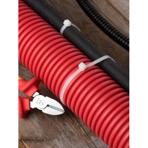 Хомут P6.6 стандартный (б), 4.8x350 (100шт) FlexLock