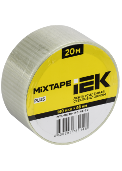 MIXTAPE PLUS Лента усиленная стекловолокном 140мкм 48ммх20м IEK