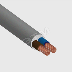 Провод ПВСнг(А)-LS 2*1.5 Ч 100м ТРТС