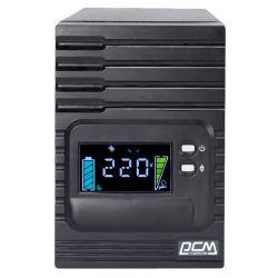 Источник бесперебойного питания Powercom Smart King Pro+ SPT-1000 LCD 800Вт 1000ВА черный/ UPS Powercom Smart King Pro+ SPT-1000 LCD 800W 1000Va black