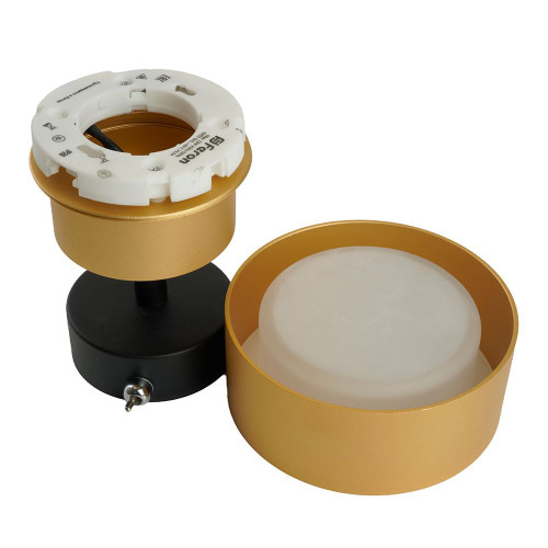 Светильник настенный HL3670 AURA 12W, 230V, GX53, золото Светильник настенный HL3670 AURA 12W, 230V, GX53, золото