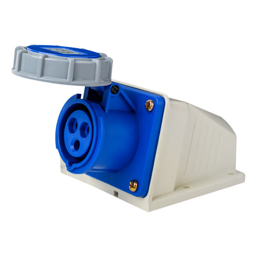 Розетка стационарная РС-103 113W 2Р+РЕ 16А 220В IP67