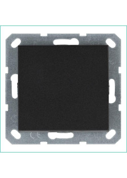 Выключатель 1-кл. 10А IP20 механизм анрацит Jasmart G3011B