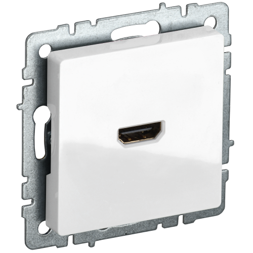 BRITE Розетка HDMI РHDMI-0-БрБ белый IEK