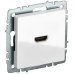 BRITE Розетка HDMI РHDMI-0-БрБ белый IEK