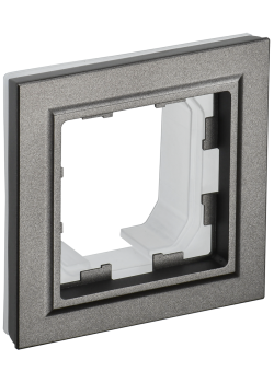BRITE Рамка 1-местная IP44 РУ-1-БрТБ-44 темная бронза IEK