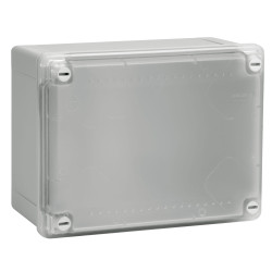 Коробка ответвит. с гладкими стенками и матовой крышкой, IP56,190х140х70мм