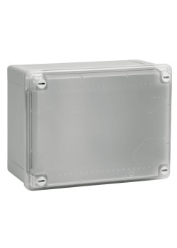 Коробка ответвит. с гладкими стенками и матовой крышкой, IP56,120х80х50мм
