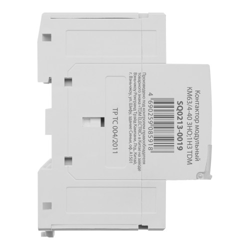 Контактор модульный КМ63/4-40 3НО;1НЗ TDM Контактор модульный КМ63/4-40 3НО;1НЗ TDM
