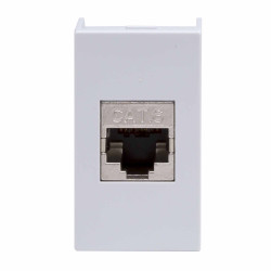 Розетка RJ-45 кат.6,экр, ЭУИ Вива (Viva),1 мод.,сер