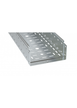 Лоток перфорированный 200x100х6000, 1 мм