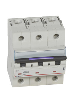 DX3 авт.выкл. 50кА 63А 3п MA LEGRAND