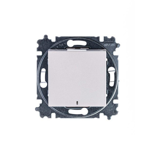 Выключатель 1-кл. СП Levit IP20 с подсветкой жемчуж./ледяной ABB 2CHH590146A6068 Выключатель 1-кл. СП Levit IP20 с подсветкой жемчуж./ледяной ABB 2CHH590146A6068