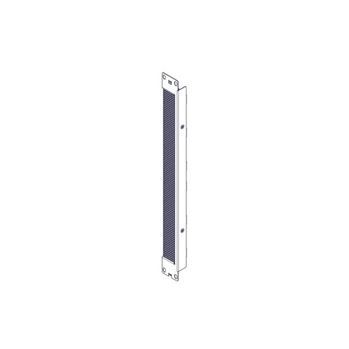 Щеточный уплотнитель Systeme Electric, серия Excelente, 1U, 2шт, черный