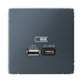 ARTGALLERY USB РОЗЕТКА A + тип-C 45Вт высокоскор.заряд. QC, PD, механизм, ГРИФЕЛЬ ARTGALLERY USB РОЗЕТКА A + тип-C 45Вт высокоскор.заряд. QC, PD, механизм, ГРИФЕЛЬ