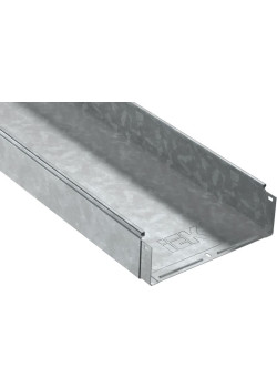 Лоток листовой неперфорированный 300х100 L3000 сталь HDZ IEK CLN10-100-300-3-M-HDZ