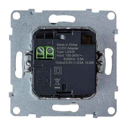 SUNO ЗУ 2xUSB A+C БЕЛ