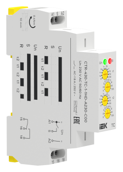 Реле циклическое TC 1 контакт 230В AC IEK