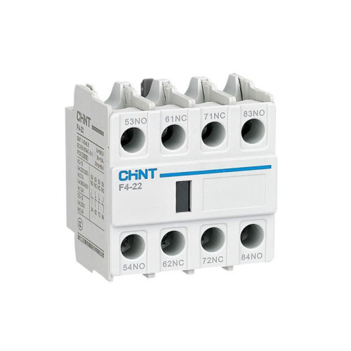 Приставка доп.контакты F4-22 к контактору NC1 NC2 NC8 (R) CHINT 439520