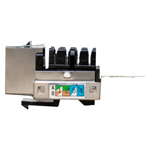 Модуль Keystone розеточный TERACOM PRO Cat.6 RJ-45 экран. FTP 110 IDC 90 град. Модуль Keystone розеточный TERACOM PRO Cat.6 RJ-45 экран. FTP 110 IDC 90 град.