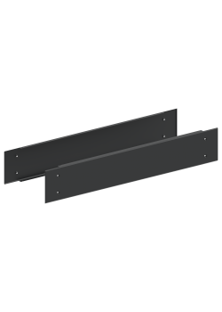 FORMAT Панель цоколя 200х1200мм RAL7021 (2шт/компл) IEK