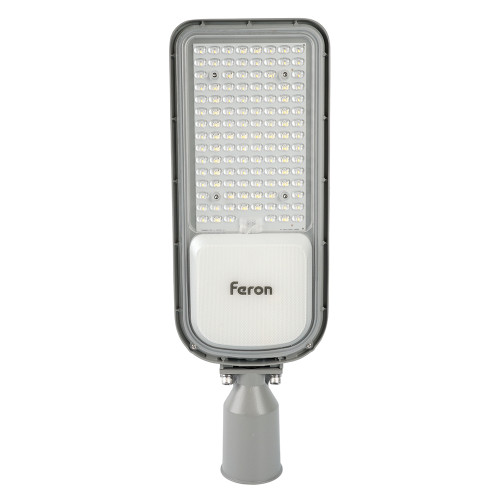 Светодиодный уличный консольный светильник Feron SP3050 100W 5000K 230V, серый