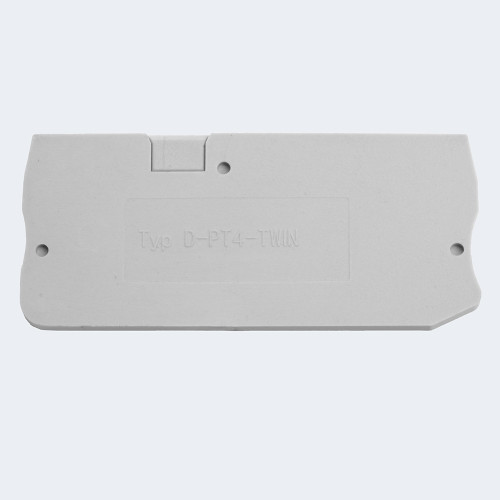 Торцевая заглушка для ЗНИ LD573 4 мм²  (JXB PT 4), серый, LD582-1-40