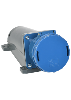 Розетка стационарная ССИ-133 2P+PE 63А 200-250В IP54 IEK
