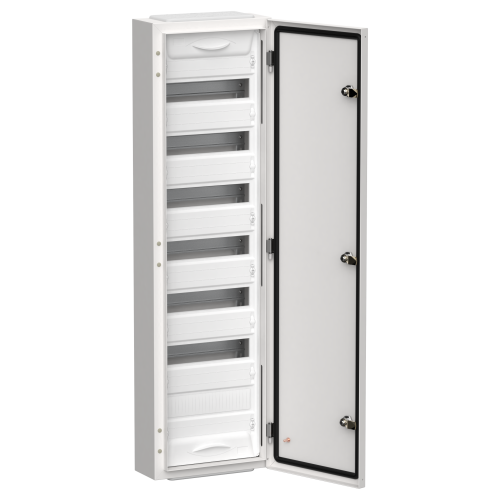 TITAN 5 Корпус металлический ЩРн-84 (1х84) 1085х310х140мм IP54 белый (одна дверь) IEK