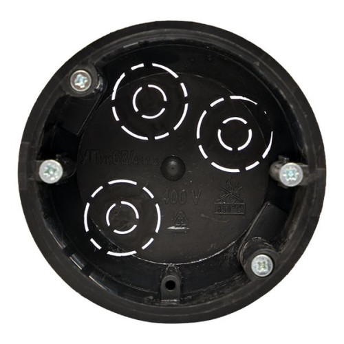 Коробка установочная КМП-020-009 для полых стен (80x45) с мет. лапками IP30 EKF