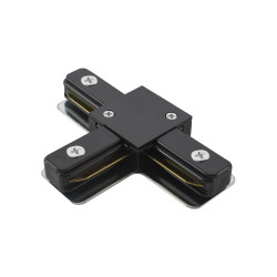 Коннектор T-образный для шинопровода TLC-01-BL-T, черный, TDM