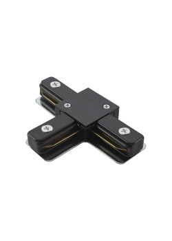Коннектор T-образный для шинопровода TLC-01-BL-T, черный, TDM