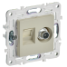 SKANDY Розетка двойная TV+RJ45 кат.5E SK-A14B бежевый IEK SKANDY Розетка двойная TV+RJ45 кат.5E SK-A14B бежевый IEK