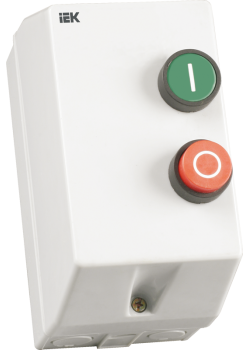 Контактор КМИ11260 12А в оболочке 220В/АС3 IP54 IEK