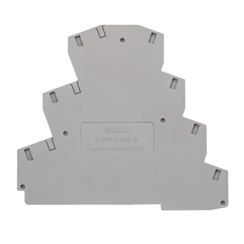 Изолятор торцевой для клеммы VPR-2.5-PE-3L
