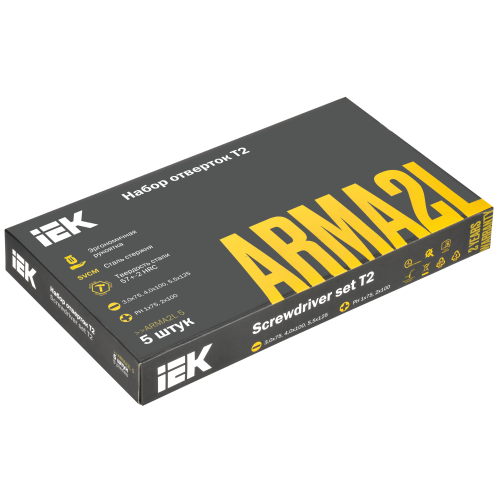ARMA2L 5 Набор отверток Т2 5шт IEK